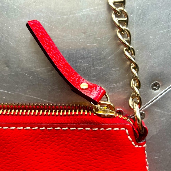 Kate Spade Leather Wristlet Purse with Chain - Picture 5 of 7